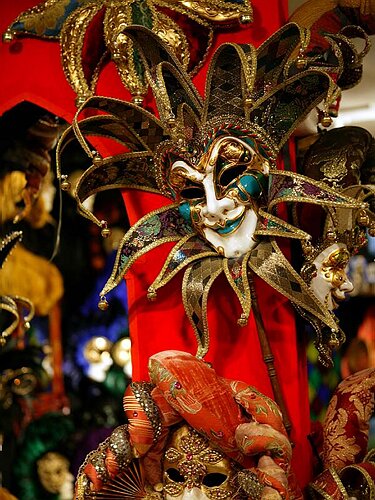 Individual Carnival Mask